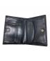 中古・古着 GUCCI (グッチ) オールドホースビット二つ折り財布　ウォレット　イタリア製 ブラック サイズ:実寸参照：12000円