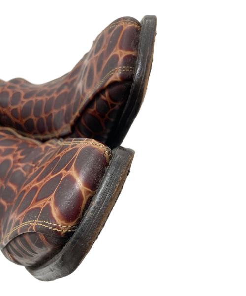 JEAN BAPTISTE RAUTUREAU（ジャンバティストゥルーツゥロウ）JEAN BAPTISTE RAUTUREAU (ジャンバティストゥルーツゥロウ) サイドジップブーツ　ショートブーツ ブラウン サイズ:43の古着・服飾アイテム