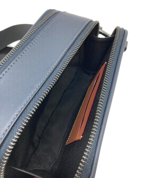 COACH（コーチ）COACH (コーチ) ワイアット クロスボディ バッグ　ショルダーバッグ　 ネイビー サイズ:実寸参照の古着・服飾アイテム