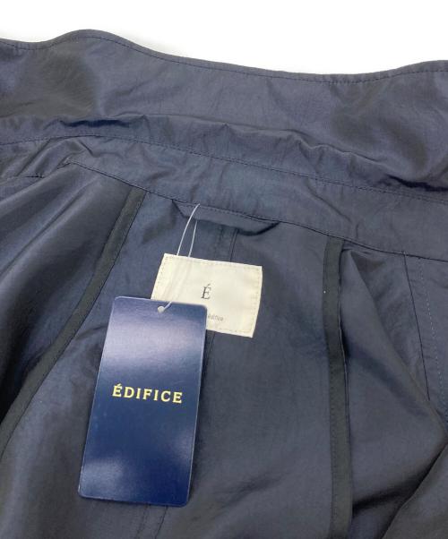 EDIFICE（エディフィス）EDIFICE (エディフィス) Chambray Short Blouson  シャンブレー ショート ブルゾン アウター　ライトアウター ネイビー サイズ:L 未使用品の古着・服飾アイテム