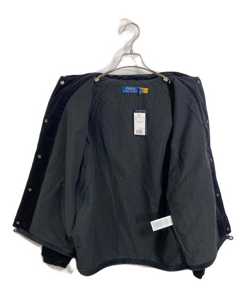 POLO RALPH LAUREN（ポロ・ラルフローレン）POLO RALPH LAUREN (ポロ・ラルフローレン) コーデュロイ コーチ ジャケット ネイビー サイズ:M 未使用品の古着・服飾アイテム