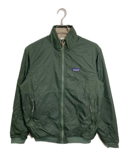 Patagonia（パタゴニア）Patagonia (パタゴニア) リバーシブル・シェルド・マイクロディニ・ジャケット グリーン サイズ:M 未使用品の古着・服飾アイテム