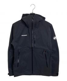 MAMMUT（マムート）の古着「Alto Guide HS Hooded Jacket/アルト ガイド ハードシェル フーデッド ジャケット」｜ブラック