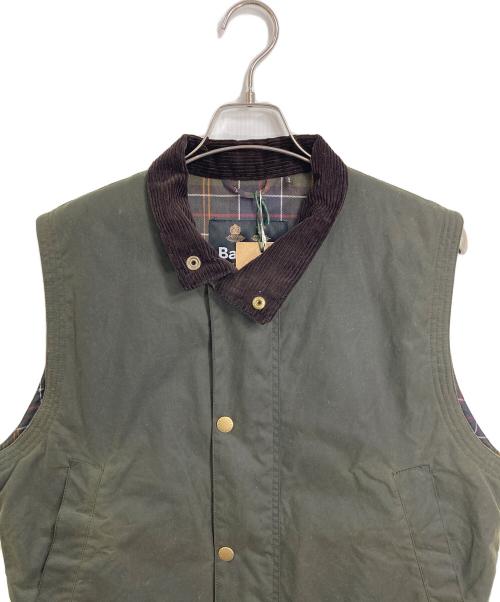 Barbour（バブアー）Barbour (バブアー) ウェストモーランド ワックス コットン ベスト カーキ サイズ:Lの古着・服飾アイテム