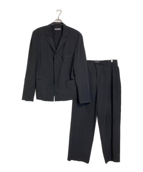 HYEIN SEO（ヘインソ）HYEIN SEO (ヘインソ) 22SS ナイロンテーラードジャケット ブラック サイズ:4の古着・服飾アイテム