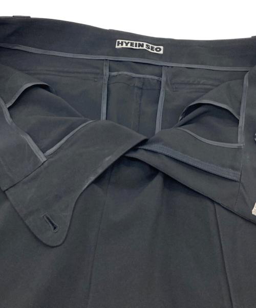 HYEIN SEO（ヘインソ）HYEIN SEO (ヘインソ) 22SS ナイロンテーラードジャケット ブラック サイズ:4の古着・服飾アイテム