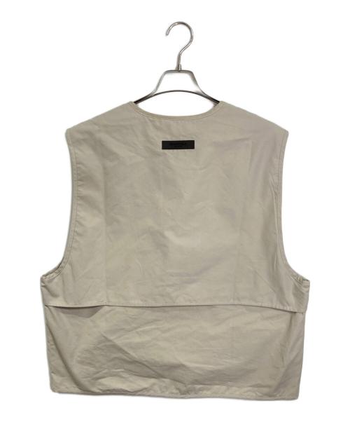FOG ESSENTIALS（フィアオブゴッド エッセンシャル）FOG ESSENTIALS (フィアオブゴッド エッセンシャル) Essentials Work Vest ベージュ サイズ:Mの古着・服飾アイテム