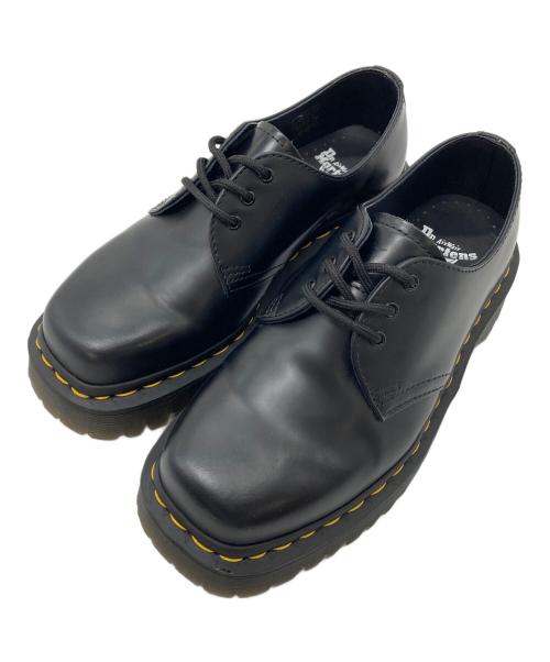 Dr.Martens（ドクターマーチン）Dr.Martens (ドクターマーチン) 1461ベックススクウェアード 1461 BEX SQUARED  スクエアトゥ　厚底 ブラック サイズ:UK3の古着・服飾アイテム
