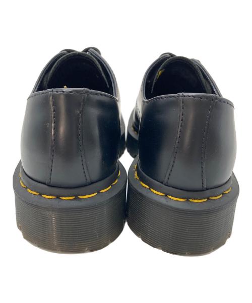 Dr.Martens（ドクターマーチン）Dr.Martens (ドクターマーチン) 1461ベックススクウェアード 1461 BEX SQUARED  スクエアトゥ　厚底 ブラック サイズ:UK3の古着・服飾アイテム