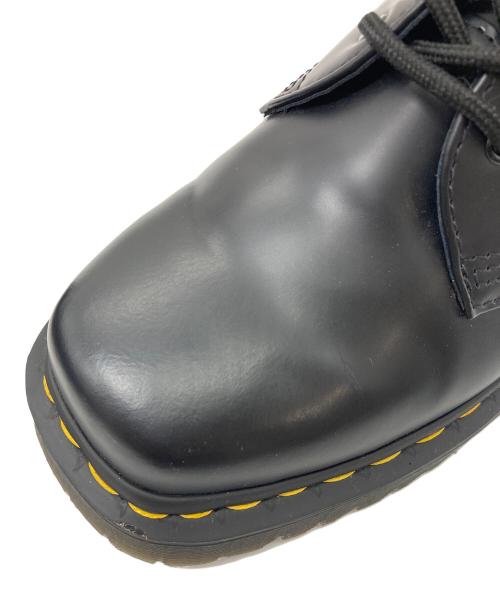 Dr.Martens（ドクターマーチン）Dr.Martens (ドクターマーチン) 1461ベックススクウェアード 1461 BEX SQUARED  スクエアトゥ　厚底 ブラック サイズ:UK3の古着・服飾アイテム