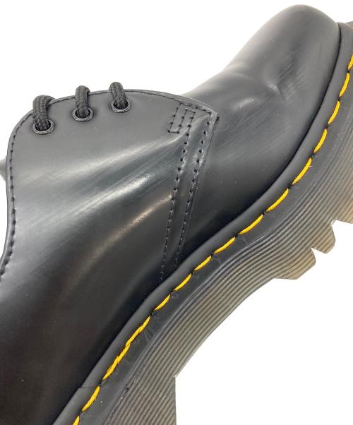 Dr.Martens（ドクターマーチン）Dr.Martens (ドクターマーチン) 1461ベックススクウェアード 1461 BEX SQUARED  スクエアトゥ　厚底 ブラック サイズ:UK3の古着・服飾アイテム