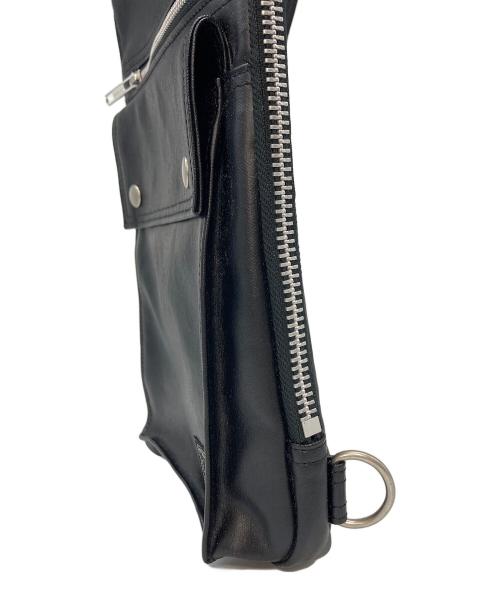 PORTER（ポーター）PORTER (ポーター) FREE STYLE SLING SHOULDER BAG ショルダーバッグ　ワンショルダーバッグ ブラック サイズ:実寸参照の古着・服飾アイテム