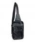 PORTER（ポーター）の古着「FREE STYLE SLING SHOULDER BAG ショルダーバッグ　ワンショルダーバッグ」｜ブラック