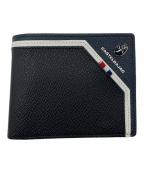 CASTELBAJACカステルバジャック）の古着「ラグレ2つ折り財布」｜ネイビー