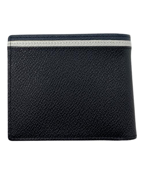 CASTELBAJAC（カステルバジャック）CASTELBAJAC (カステルバジャック) ラグレ2つ折り財布 ネイビー サイズ:実寸参照の古着・服飾アイテム