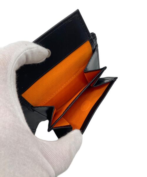 CASTELBAJAC（カステルバジャック）CASTELBAJAC (カステルバジャック) ラグレ2つ折り財布 ネイビー サイズ:実寸参照の古着・服飾アイテム