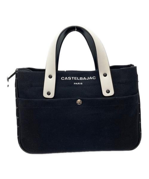CASTELBAJAC（カステルバジャック）CASTELBAJAC (カステルバジャック) アミンVIハンドバッグ　ボックストート ブラック サイズ:実寸参照の古着・服飾アイテム