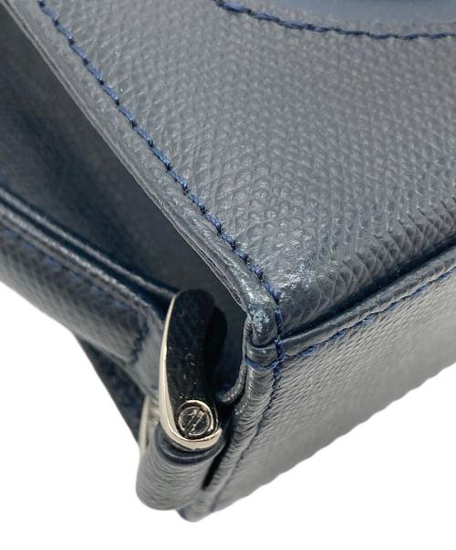 CASTELBAJAC（カステルバジャック）CASTELBAJAC (カステルバジャック) ハンドバッグ　セカンドバッグ　クラッチバッグ　日本製 ネイビー サイズ:実寸参照の古着・服飾アイテム