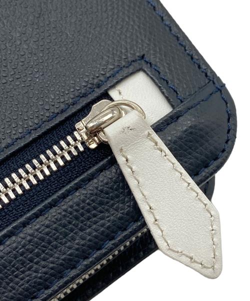 CASTELBAJAC（カステルバジャック）CASTELBAJAC (カステルバジャック) ハンドバッグ　セカンドバッグ　クラッチバッグ　日本製 ネイビー サイズ:実寸参照の古着・服飾アイテム