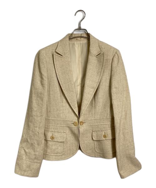 BURBERRY LONDON（バーバリーロンドン）BURBERRY LONDON (バーバリーロンドン) セットアップスカート ベージュ サイズ:ジャケット42  スカート40の古着・服飾アイテム