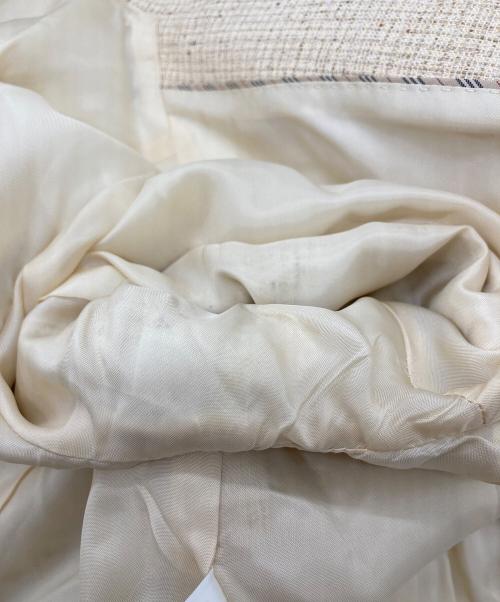 BURBERRY LONDON（バーバリーロンドン）BURBERRY LONDON (バーバリーロンドン) セットアップスカート ベージュ サイズ:ジャケット42  スカート40の古着・服飾アイテム