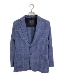T-JACKET By TONELLO（ティージャケット バイ トネッロ）の古着「テーラードジャケット　アウター　ライトアウター　ビジネス　カジュアル　イタリア製」｜ネイビー