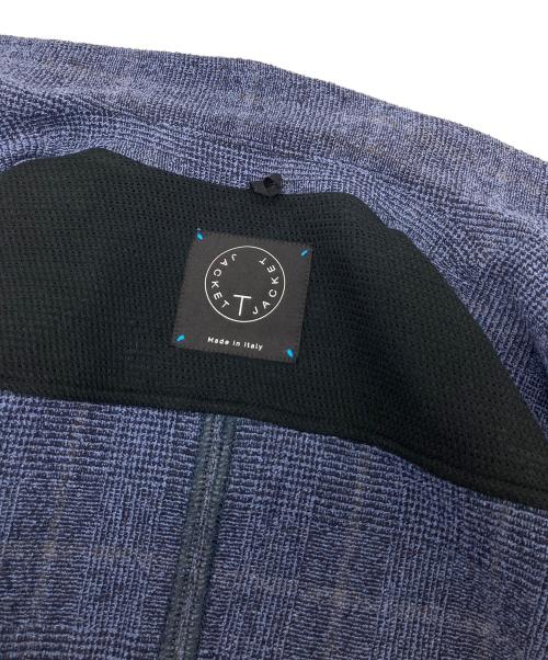 T-JACKET By TONELLO（ティージャケット バイ トネッロ）T-JACKET By TONELLO (ティージャケット バイ トネッロ) テーラードジャケット　アウター　ライトアウター　ビジネス　カジュアル　イタリア製 ネイビー サイズ:Sの古着・服飾アイテム