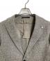 TAGLIATORE (タリアトーレ) Brilla per il gusto (ブリッラ ペル イルグースト) テーラードジャケット　アウター　ライトアウター　ビジネス　カジュアル　イタリア製 グレー サイズ:44/7：20000円