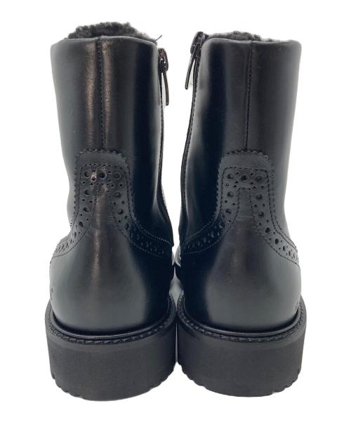 ECCO（エコー）ECCO (エコー) METROPOLE OSLO レースアップブーツ　ショートブーツ ブラック サイズ:37の古着・服飾アイテム