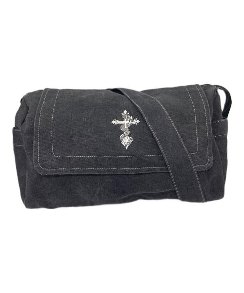 gibous（ギボス）gibous (ギボス) CROSS SNAKE HOBO BAG ショルダーバッグ グレー サイズ:実寸参照の古着・服飾アイテム