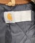 中古・古着 CarHartt (カーハート) ダックベスト　中綿ベスト　アウター　ライトアウター ベージュ サイズ:実寸参照：8000円