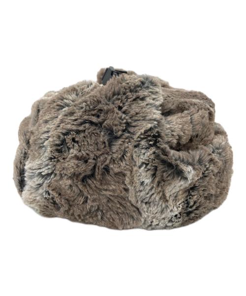 SUPREME（シュプリーム）SUPREME (シュプリーム) Faux Fur Ushanka Hat フェイクファー ウシャンカハット　帽子　24AW グレー×ブラック サイズ:MLサイズの古着・服飾アイテム