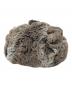 SUPREME (シュプリーム) Faux Fur Ushanka Hat フェイクファー ウシャンカハット　帽子　24AW グレー×ブラック サイズ:MLサイズ：15000円