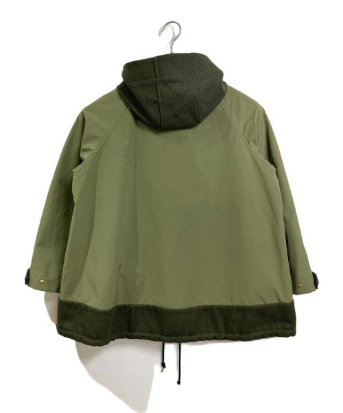 Traditional Weatherwear（トラディショナルウェザーウェア）Traditional Weatherwear (トラディショナルウェザーウェア) ORKENY WITH LINR オークニーブルゾン　アウター グリーン サイズ:32（実寸参照）の古着・服飾アイテム