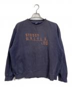 stussyステューシー）の古着「【古着】90'ｓ‐00'ｓスウェット　OLD STUSSY　90年代　00年代」｜ネイビー