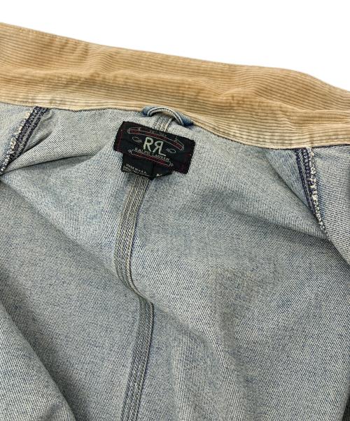 RRL（ダブルアールエル）RRL (ダブルアールエル) 【古着】90's 三ツ星 デニムカバーオール　デニムジャケット　アウター　ライトアウター　第一期 USA製  90年代 ブルー サイズ:Mの古着・服飾アイテム