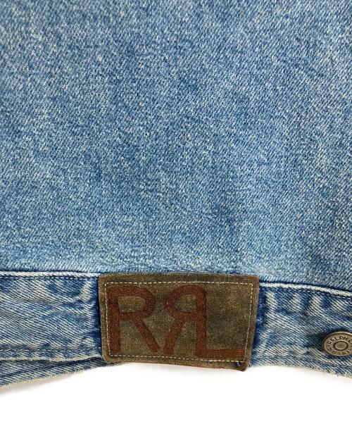 RRL（ダブルアールエル）RRL (ダブルアールエル) 【古着】90's 三ツ星 デニムカバーオール　デニムジャケット　アウター　ライトアウター　第一期 USA製  90年代 ブルー サイズ:Mの古着・服飾アイテム