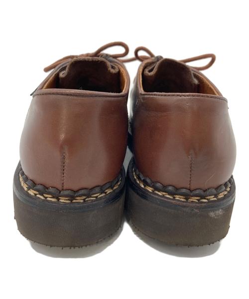 PARABOOT（パラブーツ）PARABOOT (パラブーツ) 【OLD】90’ｓ ミカエル チロリアンシューズ　90年代　フランス製　デカタグ ブラウン/MARRON/マロン サイズ:UK 3.5の古着・服飾アイテム