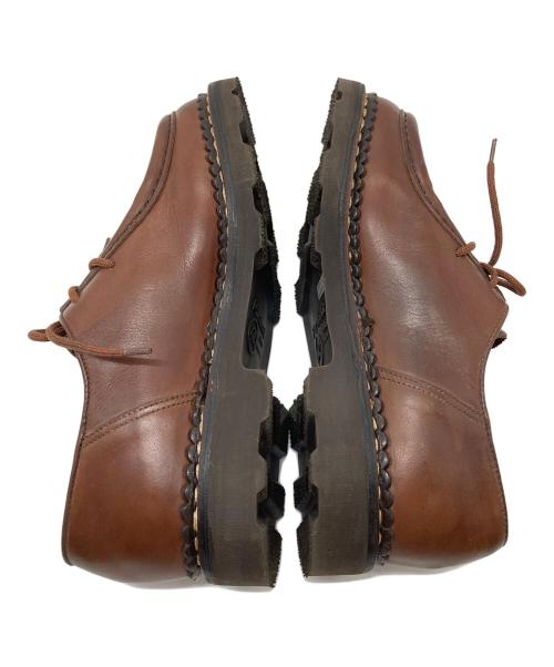 PARABOOT（パラブーツ）PARABOOT (パラブーツ) 【OLD】90’ｓ ミカエル チロリアンシューズ　90年代　フランス製　デカタグ ブラウン/MARRON/マロン サイズ:UK 3.5の古着・服飾アイテム