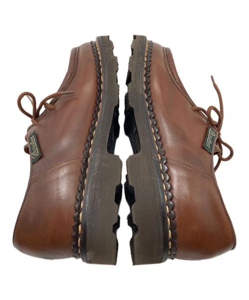 PARABOOT（パラブーツ）PARABOOT (パラブーツ) 【OLD】90’ｓ ミカエル チロリアンシューズ　90年代　フランス製　デカタグ ブラウン/MARRON/マロン サイズ:UK 3.5の古着・服飾アイテム