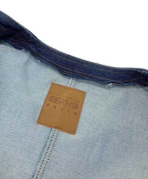miss ashida（ミス アシダ）miss ashida (ミス アシダ) ウエストポイントストレッチデニムジャケット ブルー サイズ:7の古着・服飾アイテム