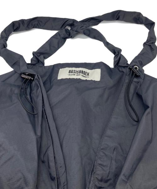 BASISBROEK（バージスブルック）BASISBROEK (バージスブルック) ナイロンベスト ネイビー サイズ:実寸参照の古着・服飾アイテム