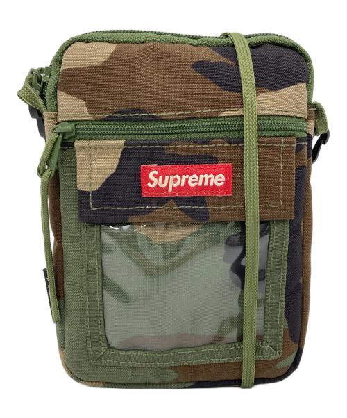 SUPREME（シュプリーム）SUPREME (シュプリーム) Utility Pouch camo 19SS ミニショパルダー　ショルダーポーチ グリーン サイズ:実寸参照の古着・服飾アイテム