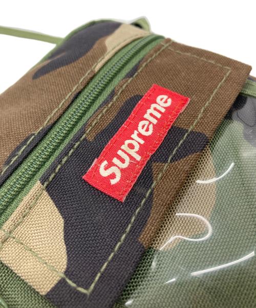 SUPREME（シュプリーム）SUPREME (シュプリーム) Utility Pouch camo 19SS ミニショパルダー　ショルダーポーチ グリーン サイズ:実寸参照の古着・服飾アイテム