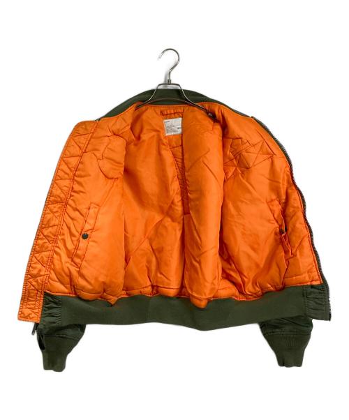 ALPHA（アルファ）ALPHA (アルファ) MA-1 コアスペック フライトジャケット カーキ サイズ:Mの古着・服飾アイテム