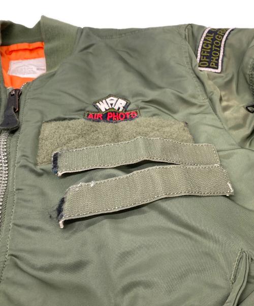 ALPHA（アルファ）ALPHA (アルファ) MA-1 コアスペック フライトジャケット カーキ サイズ:Mの古着・服飾アイテム