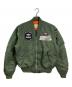 ALPHA（アルファ）の古着「MA-1 コアスペック フライトジャケット」｜カーキ