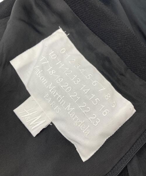 Maison Margiela（メゾンマルジェラ）Maison Margiela (メゾンマルジェラ) H&M (エイチアンドエム) 切替デザイン ワンピース　ビッグシルエット ブラック サイズ:FREEの古着・服飾アイテム