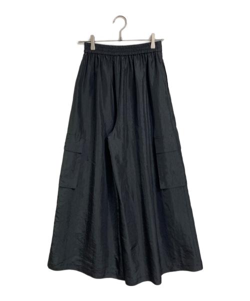 Lig.（リグドット）Lig. (リグドット) ワイドカーゴパンツ　 ブラック サイズ:FREEの古着・服飾アイテム