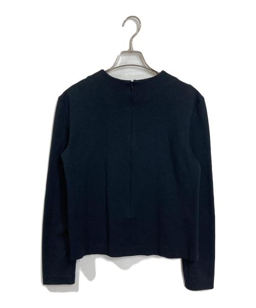 CARLA（カーラ）CARLA (カーラ) Lady shoulder tops 長袖カットソー ブラック サイズ:2の古着・服飾アイテム
